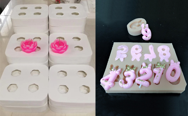 蠟燭模具用什么硅膠制作？