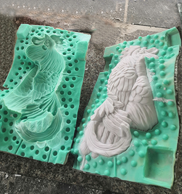   樹脂工藝品模具硅膠翻模過程中發(fā)粘原因你知道嗎 ？