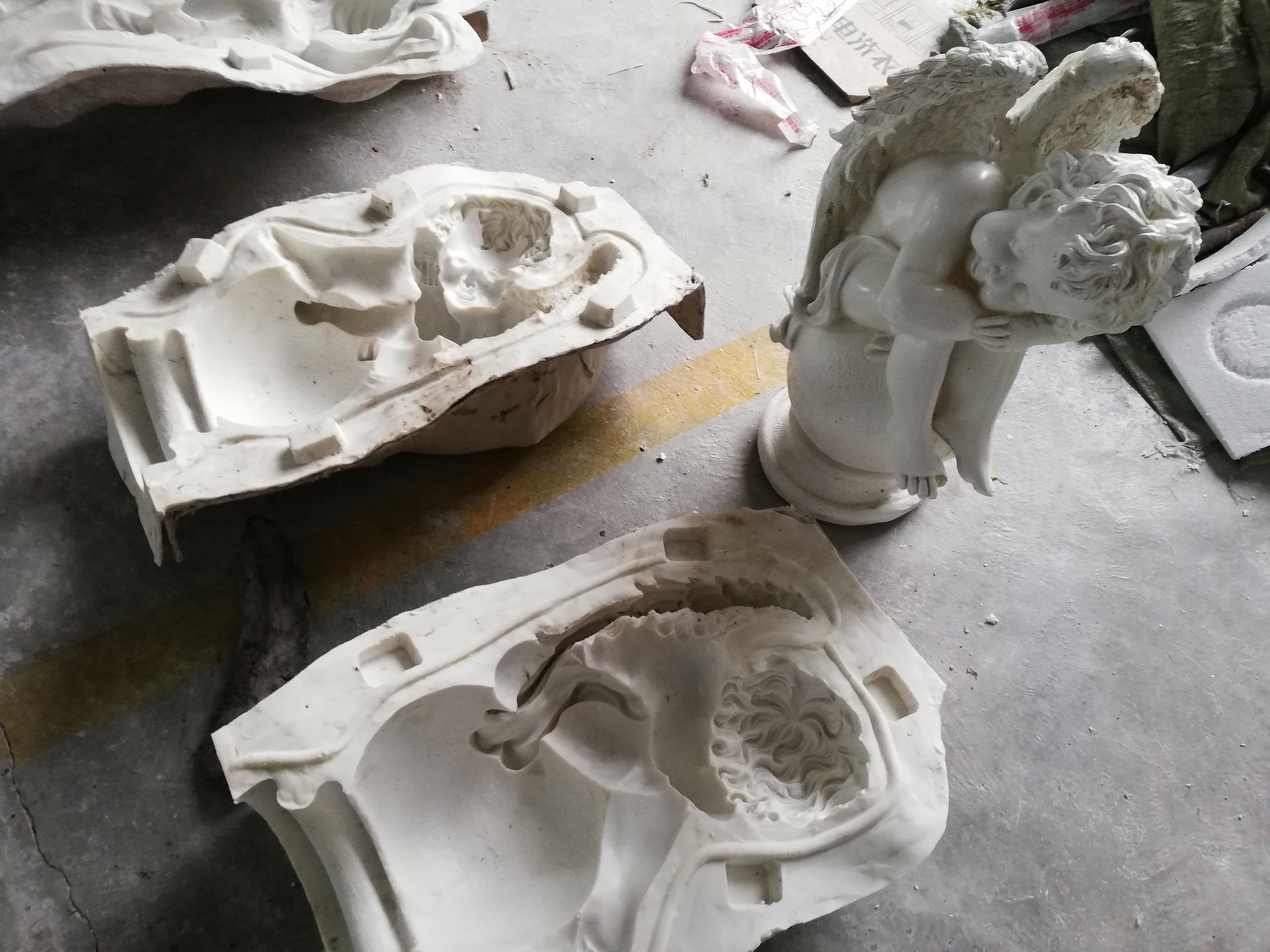 縮合型模具硅膠怎么開分片模 ？